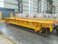 Chariot à transfert de rail en acier actionné basse tension personnalisé de 65 tonnes