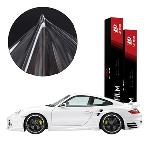 <span class=keywords><strong>Film</strong></span> de protection de peinture de voiture en TPU hydrophobe PPF anti-rayures 83% de protection UV 7,5 mil d'épaisseur Installation facile <span class=keywords><strong>Film</strong></span> de voiture - Product Image 3