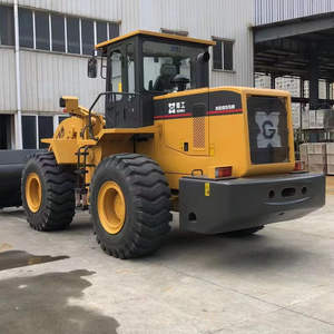 XGMA penggerak roda efisiensi baik XG955H 5 Ton pemuat ujung depan 955N 955K 162kw dengan ember batu untuk dijual - Product Image 3