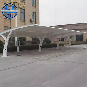 Structure en acier durable Abri de voiture <span class=keywords><strong>Garage</strong></span> métallique pour abri et protection des véhicules en extérieur - Product Image 4