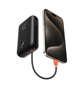 30000mAh 35 Wát sạc nhanh sạc di động LED hiển thị New 35 Wát ngân hàng điện có tính năng được xây dựng trong Type-C Cáp Li-polymer pin - Product Image 4