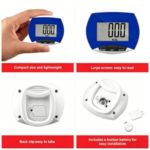 Podomètre électronique à grand écran, compteur de calories, suivi numérique portable - Product Image 2