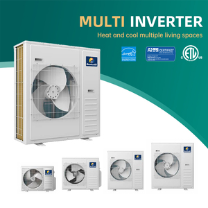 เครื่องปรับอากาศมินิสปลิตแบบร้อนและเย็น 18000btu 24000btu 36000btu 42000btu สมาร์ทมัลติคอนดิชันเนอร์ ขายดี OEM 2400 - Product Image 4