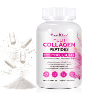Cápsulas de <span class=keywords><strong>Colágeno</strong></span> OEM/ODM de Acentiallabs, Favorecen la Salud de las <span class=keywords><strong>Articulaciones</strong></span> y los Huesos, Péptidos de <span class=keywords><strong>Colágeno</strong></span> Múltiple, Promueven la Hidratación de la Piel - Product Image 2