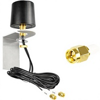 Antenne WiFi omnidirectionnelle MIMO 2x2 BOOBRIE 660 GHz 5G 4G LTE extérieure 66 m à faible perte pour câbles mâles routeur passerelle