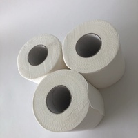 2025 Vente de papier toilette écologique 3 plis en pulpe de bambou douce, gaufré, en bambou, vente chaude, 1 à 4 plis pour salle de bain