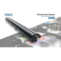 Caméra industrielle WHEC CIS pour l'inspection de surface, gain de place, montage facile, reconnaissance de billets de banque, commerce de détail, épicerie, casino