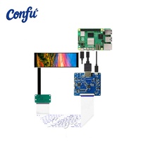 Module d'affichage industriel CONFU de type barre étirée IPS 320*960 de 4,58 pouces MIPI pour autoradio, navigation, audio et petits appareils ménagers