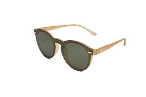 Occhiali da Sole Rettangolari Sedna Protezione UV400 Materiale Acetato Disponibili in Arancione Oro Bianco Custodia Protettiva Panno in Microfibra - Product Image 2