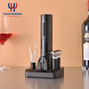 Venta al por mayor de accesorios para vino tinto, cortador de papel de aluminio, tapón de vino, vertedor, sacacorchos eléctrico automático, juego de abridor de vino para regalo de cumpleaños - Product Image 4
