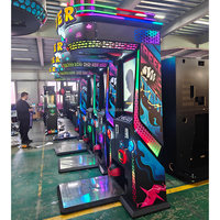 Machine de jeu d'arcade à monnayeur pour sports d'intérieur, plusieurs styles, avec testeur de force de boxe et machine de boxe et de kick.