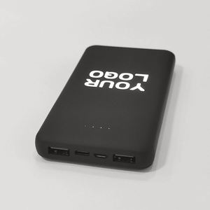 Batterie externe créative rétroéclairée par LED 10000 mAh, dispositif de charge mobile lumineux avec impression de logo personnalisé pour la publicité - Product Image 3