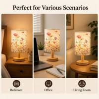 Lampe de table personnalisable avec photo, veilleuse personnalisée avec abat-jour en tissu de qualité supérieure pour la décoration de la maison, articles de luxe, cadeaux de fête