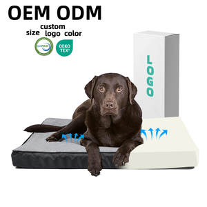 Cama Plana Ortopédica de Lujo de Espuma Viscoelástica para Perros, Impermeable, con Funda Extraíble y Lavable, Éxito de Ventas para Mascotas - Product Image 1