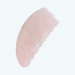 100% Jade Gua Sha Facial Massager for Face Body <b>Neck</b> Horn Shaped Scraping Plate - Product Image 6
