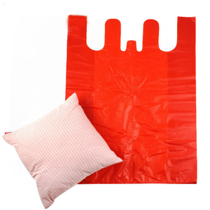 Bolsas de Plástico Biodegradables Tipo Camiseta Económicas/Bolsas de Plástico para Supermercado con Logotipo Personalizado/Bolsa de Plástico Tipo Camiseta para Compras - Product Image 3
