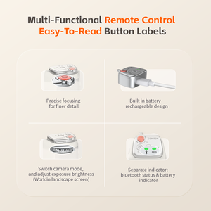 Impugnatura per Fotocamera COMITOK con Telecomando, Modalità di Scatto Telefonico, Impugnatura Magnetica per Fotocamera Smartphone per iPhone, Prezzo all'Ingrosso - Product Image 6