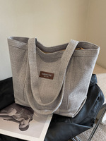Sacs de courses réutilisables biodégradables écologiques pour le shopping Sacs fourre-tout en toile de coton naturel pour femmes pour boutique/