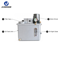 Pompe à huile de lubrification électrique, station de lubrification automatique avec manomètre et indicateur de niveau d'huile pour lubrification centralisée des machines-outils