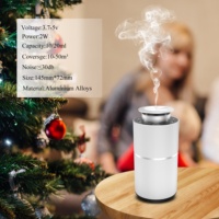 Diffuseur de voiture Usb en aluminium avec logo personnalisé désodorisant la machine machine automatique de pulvérisation de parfum