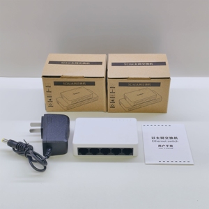 High Quality Ethernet Splitter 5-<b>port</b> Network Ethernet <b>Switch</b> 100Mbps Desktop Network Hub - Product Image 2