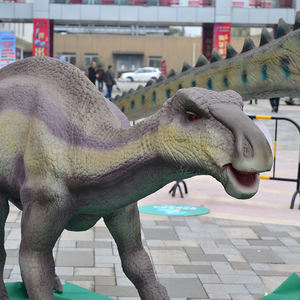 Dinosaure grandeur nature mobile d'entraînement de moteur de texture simulée réaliste pour le parc de <span class=keywords><strong>paradis</strong></span> de dinosaure - Product Image 3