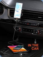 Câble de données à charge rapide LDNIO LC96u 3 en 1, 4,2 A, courant élevé, multi-ports, universel, en nylon tressé, 1,2 m de long, pour téléphone