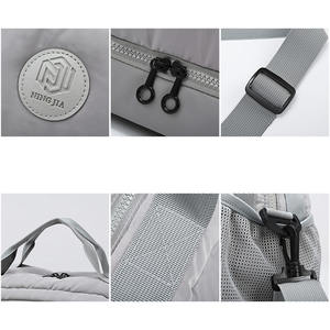 Sac à bagages portable séparé humide et sec couleur unie sac de fitness simple grande capacité <span class=keywords><strong>voyage</strong></span> d'affaires sac de <span class=keywords><strong>voyage</strong></span> à bandoulière - Product Image 5