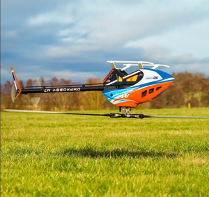 <span class=keywords><strong>OMPHOBBY</strong></span> M7 RC Helicóptero Dual Brushless Direct-Drive Motor Controlador de vuelo 3D Flybarless Diseño de metal Fuente de energía eléctrica - Product Image 5
