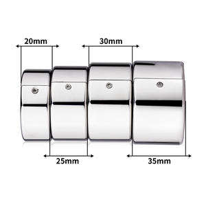 FRRK Nouveau Design Scrotum <span class=keywords><strong>Pendentif</strong></span> Ball Cock Ring Stretcher Testis Magnetic Lock Penis couple penis ring Restraint Sex Toys pour Hommes - Product Image 4