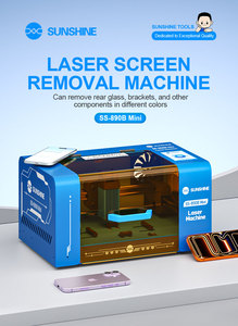 Máquina de Eliminación de Pantalla Láser Mini SS-890B, Amplio Espacio de Trabajo, Desmontaje Completo Sin Ajustes Tediosos, 174*87 mm - Product Image 3