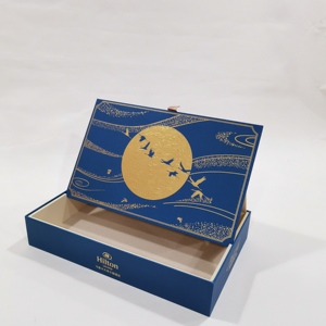 <strong>custom</strong> printed <strong>logo</strong> food grade paper gold foil cake box disposable bakery <strong>packaging</strong> box white <strong>card</strong> Box - Product Image 3