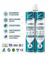 Matériau de remplissage de joints en époxy imperméable de qualité industrielle pour une finition de carrelage sans joint