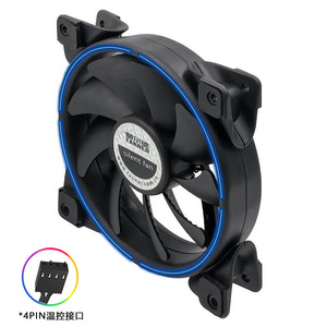 FANNER Silent Fan 120x120x25mm 3Pin Cooling Fan For Chassis CPU - Product Image 3