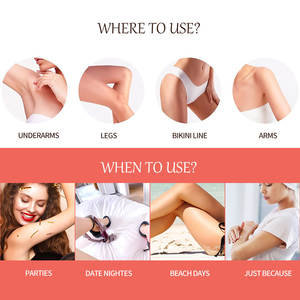 LIIZONE Crème dépilatoire végétalienne pour le <span class=keywords><strong>rasage</strong></span> des cheveux des femmes Épilation naturelle Épilation du corps entier Crème dépilatoire des jambes vaginales - Product Image 5