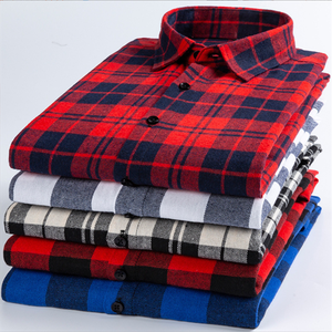 <span class=keywords><strong>Chemise</strong></span> à <span class=keywords><strong>carreaux</strong></span> <span class=keywords><strong>rouge</strong></span>, <span class=keywords><strong>noir</strong></span> <span class=keywords><strong>et</strong></span> bleu décontractée pour <span class=keywords><strong>homme</strong></span>, <span class=keywords><strong>chemise</strong></span> à manches longues infroissable, sans repassage, version coréenne, coupe ajustée - Product Image 1