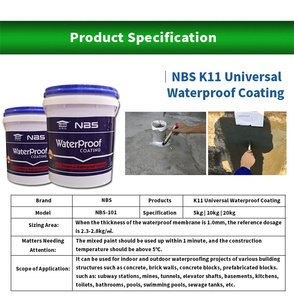 น้ำยาเคลือบบ่ออเนกประสงค์ NBS K11 สำหรับโซลูชั่นเกี่ยวกับน้ำในธรรมชาติและน้ำเสีย - Product Image 3