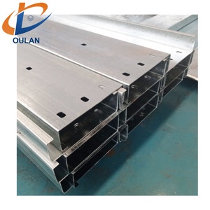 โครงเหล็กขึ้นรูปเย็นน้ำหนักเบาสำหรับผนังกั้นอาคารแบบโมดูลาร์และระบบฉนวนผนังภายในเหล็กรูปตัวซี - Product Image 2