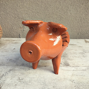 Figurine de cochon mexicain vintage en céramique, porte-tacos, artisanat décoratif en <span class=keywords><strong>poterie</strong></span>, vente en gros - Product Image 2