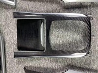 Kits integrales para BMW X5 X6 X7 100%, adornos interiores de coche de fibra de carbono Real, accesorios para cubierta de puerta de salpicadero
