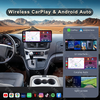 Unité de navigation Android 12 Carplay pour Hyundai 2015 STAREX/H1 Autoradio Lecteur multimédia vidéo Stéréo Unité de navigation