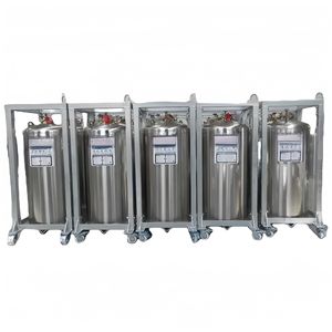 Réservoir de stockage d'oxygène liquide/azote/argon/CO2 Cylindre de gaz cryogénique Dewar, alimentation en oxygène médical hospitalier - Product Image 4