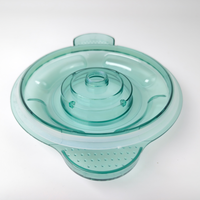 Pièces détachées pour hachoir à aliments électrique, couvercle supérieur transparent pour hachoir à viande, couvercle de remplacement en plastique, plusieurs couleurs disponibles