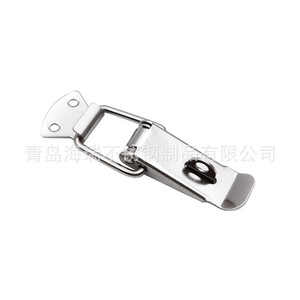 Cerradura de gancho con resorte sin llave de acero inoxidable 304 Hai Rui para seguridad de muebles - Product Image 1