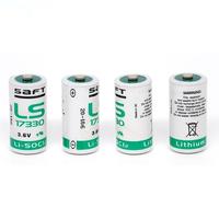 Cellule cylindrique SAFT 2.1AH 7.56Wh 3.7V au lithium-thionyle (Li-SOCl2) primaire LS17330 pour détecteur de gaz Eagle et alarme PLC dédiée