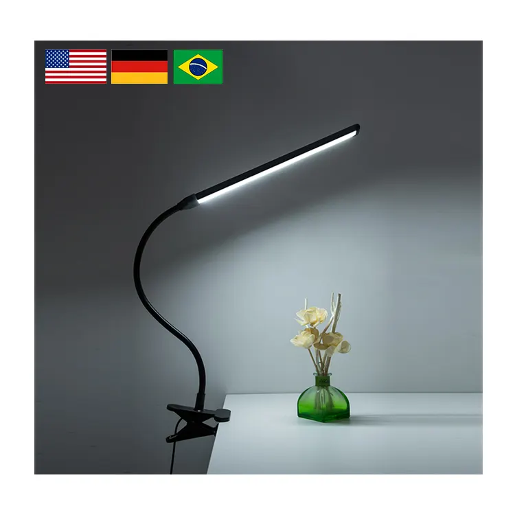 Desk Led Lamp Night Lamp Table Light With Adjustable Gooseneck & Competitive Study Lamp