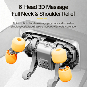 customization With Heat <b>Machine</b> Health Best Electric Shiatsu <b>Kneading</b> Cordless Full Body Use Neck and Shoulder Massager - Product Image 3