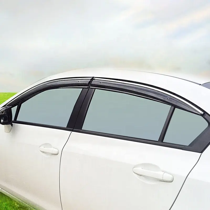 באיכות גבוהה עמיד רכב אוטומטי אביזרי רכב חלון Vent הטית גשם משמר הזרקת מגן שמש עבור טויוטה קאמרי 2012 +
