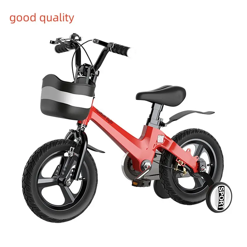 Fiets Gua Titanium Mini Bike Geschenken Jongen En Meisje Kids Balansfiets 12 "Hoge Kwaliteit Licht 12 Inch 12 Inch Groen Rood Zwart Roze