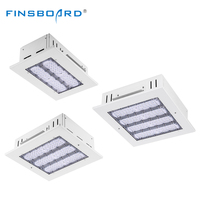 Lampe à auvent couvercle de coque en aluminium lumière LED Ip54 étanche 60w 90w 100w 120w 150w 200w accessoires de boîtier de lumière de station-service